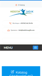 Mobile Screenshot of hedefimsaglik.com